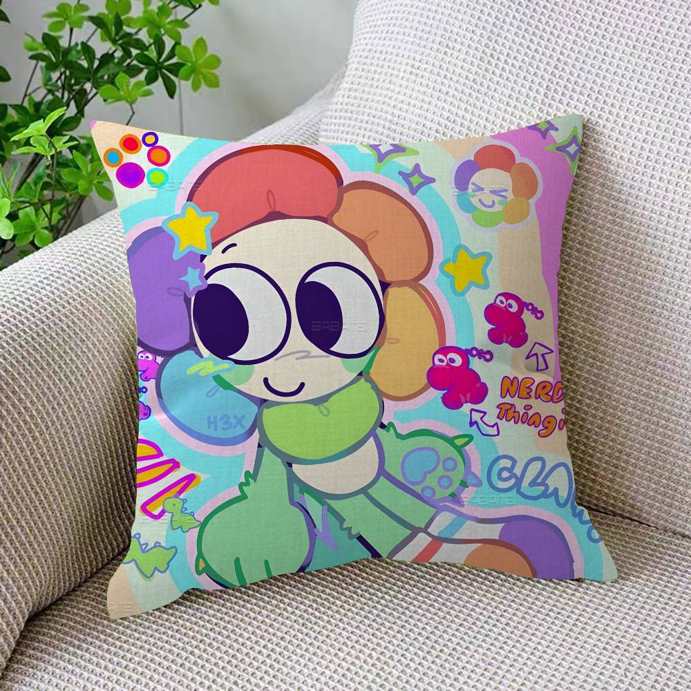 Game D-Dandys W-World Cushion Cover Pillow Cover Decor Pillowcase Printed Cushion Case for Couch