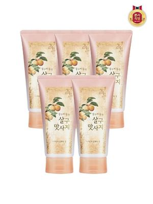 EIN:THE BODY Shop Aprikosen-Peeling & Reinigungsschaum 120G x 5