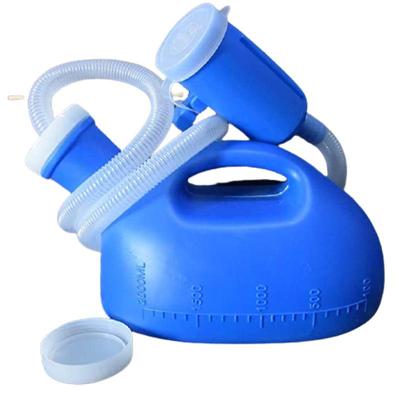 Men's Urinal with Hand-held Portable Urine Cup 2000 Ml Large Capacity Male Urinals for Elderly Hospital Beds Wheelchair