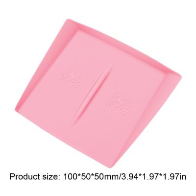 Silicone Anti-Skid Pad Central Control Phone Wireless Charging Pad Central Control Non-Slip Mat for Tesla Model 3 Highland 2024