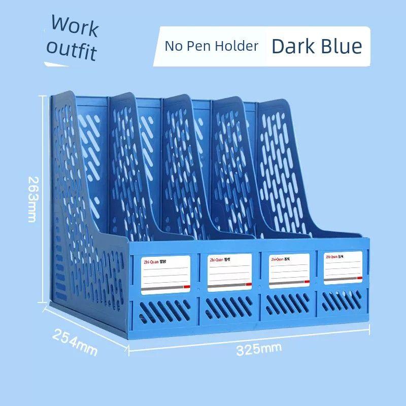 File Rack File Storage Box Storage Rack File Column File Box Office Desk Supplies File Shelf File Tray Desk Folder Surface Book Stand Book Stand File