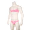 Lace Lingerie Set Sexy Bra Panties Men Two Piece Crossdress Underwear Spaghetti Strap Bras Harness Sissy Briefs