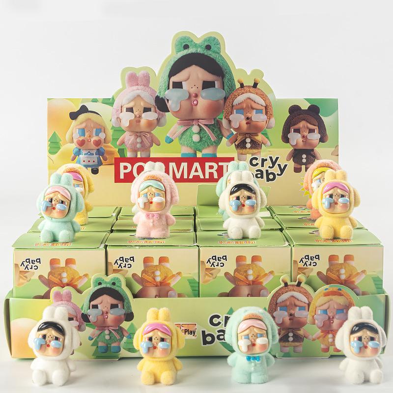 Populaire Kerst Abubu Pop Mart Poppen Ornament Blind Box Speelgoed