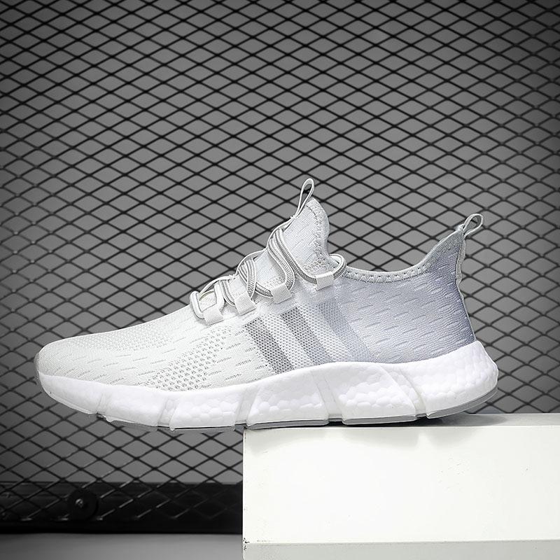 2025 Unisex Casual Sports Shoes Large Size 39-46, Breathable Mesh Gym Running Sneakers Non-Slip Lightweight Footwear for Men Women
