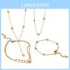 Geometric Necklace With Diamonds In 18k Gold For Women Fashion Accessory