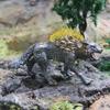 Children Mythical Animal Toy Model Plastic Realistic Snow Wolf Figurine For Kids Educational Play
