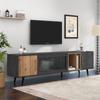 40x200 cm – marrom, cinza