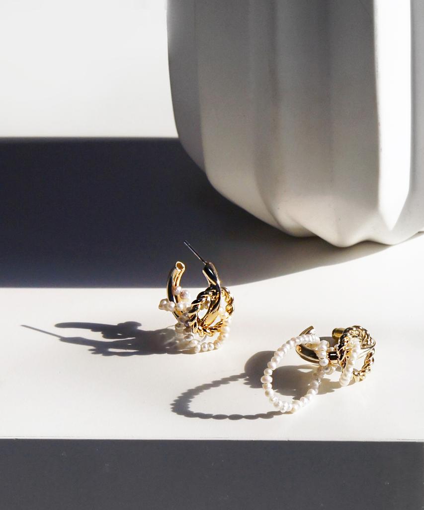 Jrobe Pearl Ivy Earring