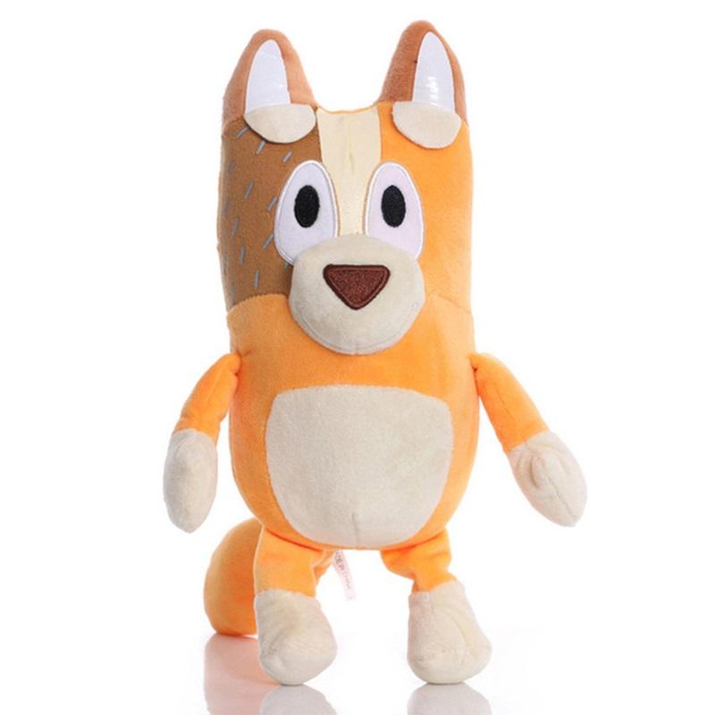 Cartoon Blueyed Bingo Stuffed Animals Dog Anime Plush Toy Action Lucky Dolls Plushie Chilli Mackenzie Children Soft Gift