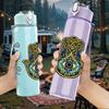 1PC Hamsa Hand Evil Eye Amulet Art 750ml Color Plastic Sports Water Bottle Leakproof Flip Straw Lid Suitable for Sports Office Home Use