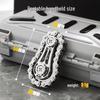 Finger Chain Fidget Spinner: Mechanical Metal Gear Linkage Stress Reliever