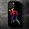 Handball Sport Soft Phone Case for iPhone 16 16E 17 Air 15 Pro Max 14 Plus 13 Mini 11 12 7 Black Cover Back Shell