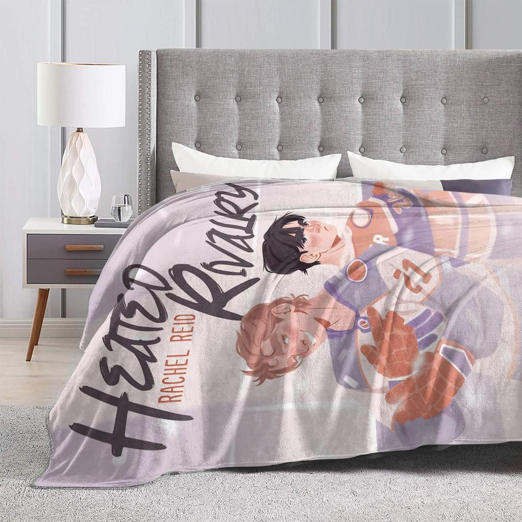 Heated Rivalry Fuzzy Blankets Canadian Sports Romance Custom Throw Blankets for Home Hotel Sofa  200x150cm Plush Thin Quilt
