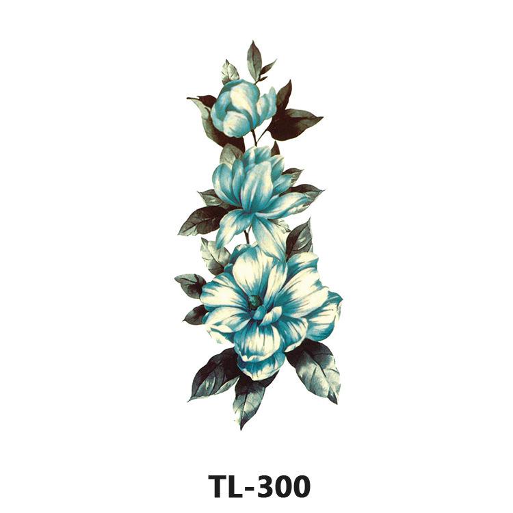 Waterproof Temporary Rose & Floral Tattoos for Women – Long-lasting & Colorful Designs