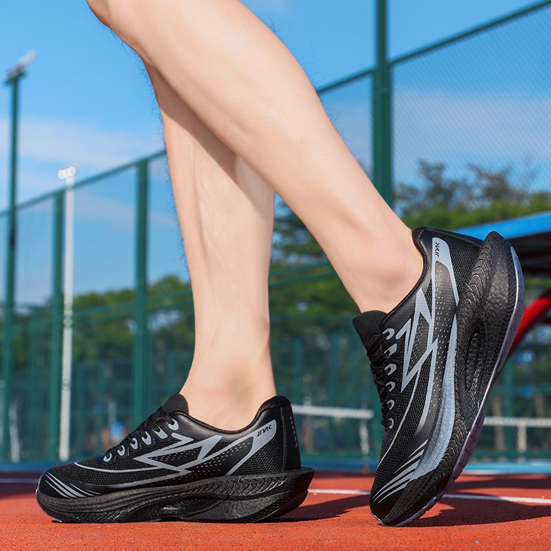 Autumn Plus Size Men's Shock Absorption Wear Sports Shoes Comfortable Running Shoes  Lightweight Breathable Training Shoes