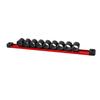 2 Pcs Screwdriver Organizer 9 Slots Rail Screwdriver Wrench Pliers Hand Tool Holder for Workshop Garage