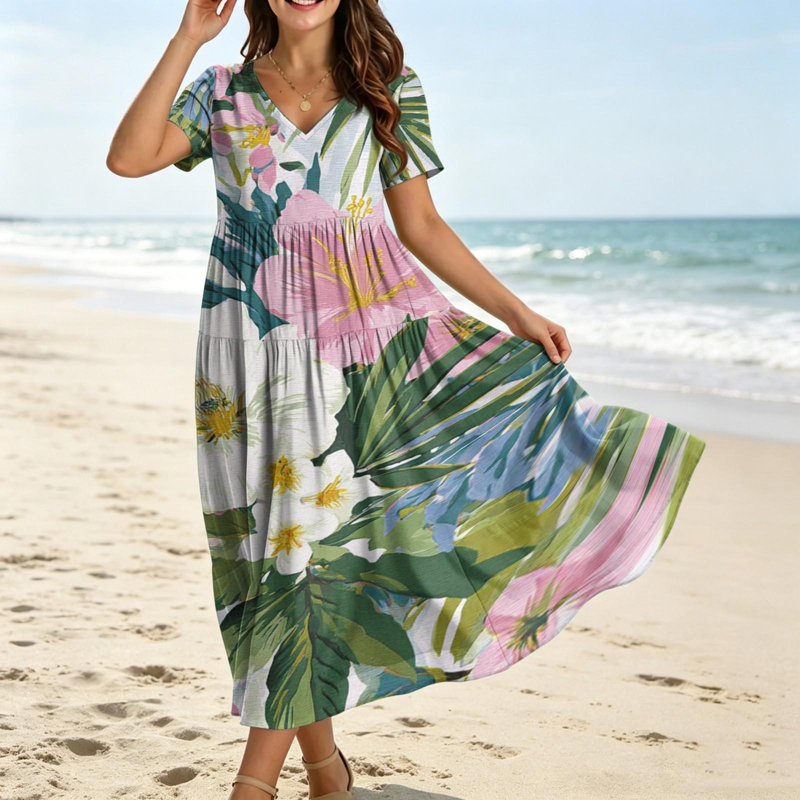 Maxi Dresses for Women Boho Maxi Dress Womens Maxi Dress Summer Maxi Dress Floral Maxi Dress Plus Size Maxi Dress L синий
