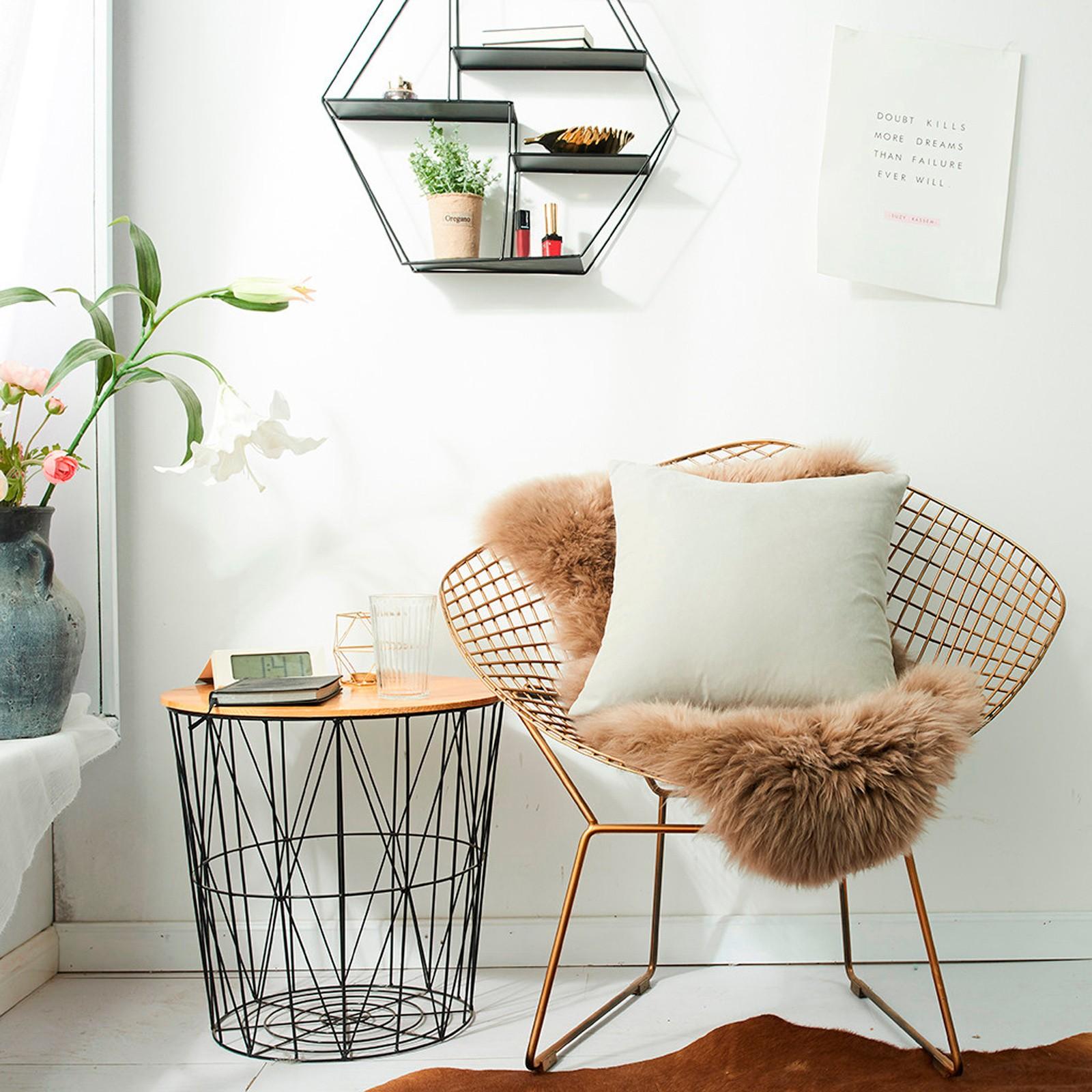 

Multiple Sizes Soft Coral Fleece Solid Color Cover Sofa Cushion Case