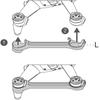 1 Pair Arm Bracers Reinforcement Component Accessories Parts for DJI FPV Drone