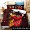 3D Print Japanese Geisha Samurai Bedding Set Double Twin King Duvet Cover Comforter Pillowcase Boys Girls Adults Bedroom