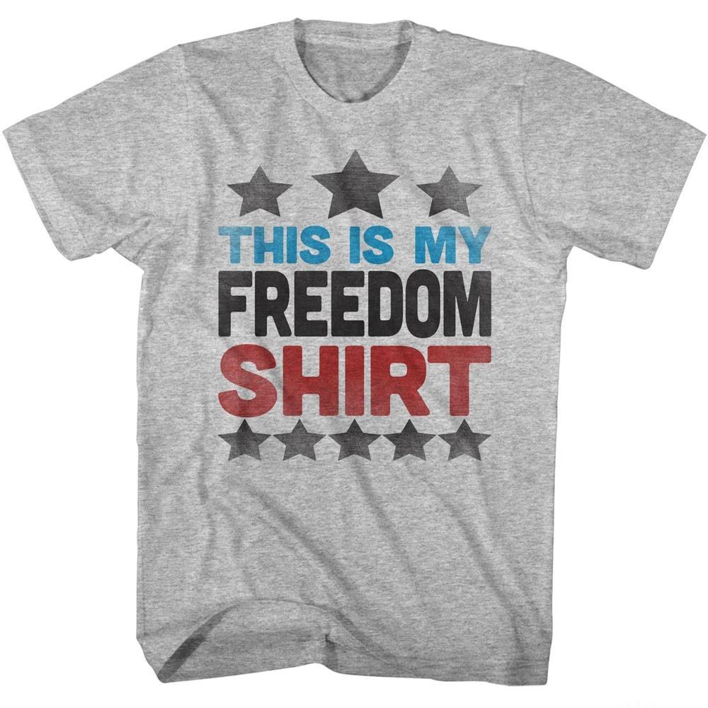 USA Patriotic This Is My Freedom Shirt Men s T shirt 3XL