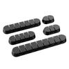 3pcs Cable Organizer Cable Winder Flexible Cable Management Clips For Mouse Earphone TV Office Home Electronics etc