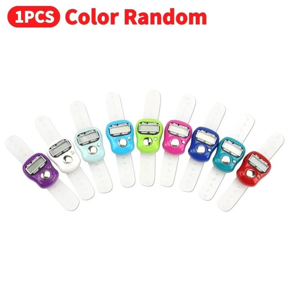 New LED Digital Electronic Finger Counter Hand Held Coun Tally Counter Finger Ring Timer Random Hand Timers for Outdoor Sports
