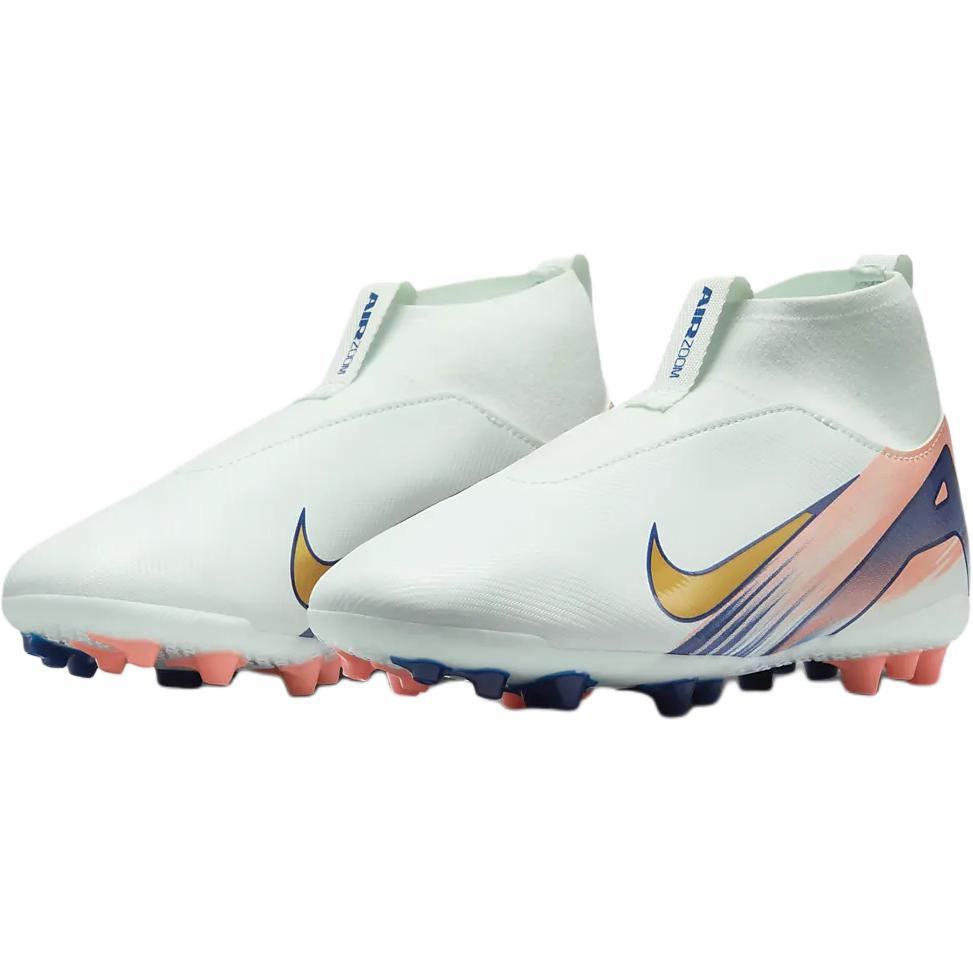 Nike Zoom Mercurial Superfly 10 Academy AG GS Dream Speed 9 Pack Dětské Kopačky Zelená Sotva-Zelená Crimson-Pulse FZ1606-300