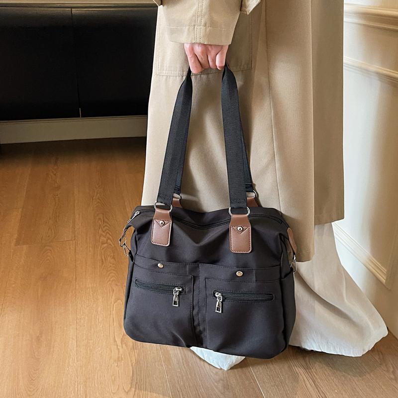 Tote Bag Handbag Shoulder Bag for Women Nylon Waterproof Large Capacity Shopping CrossBody Bag Ladies Messenger Bags Handbags