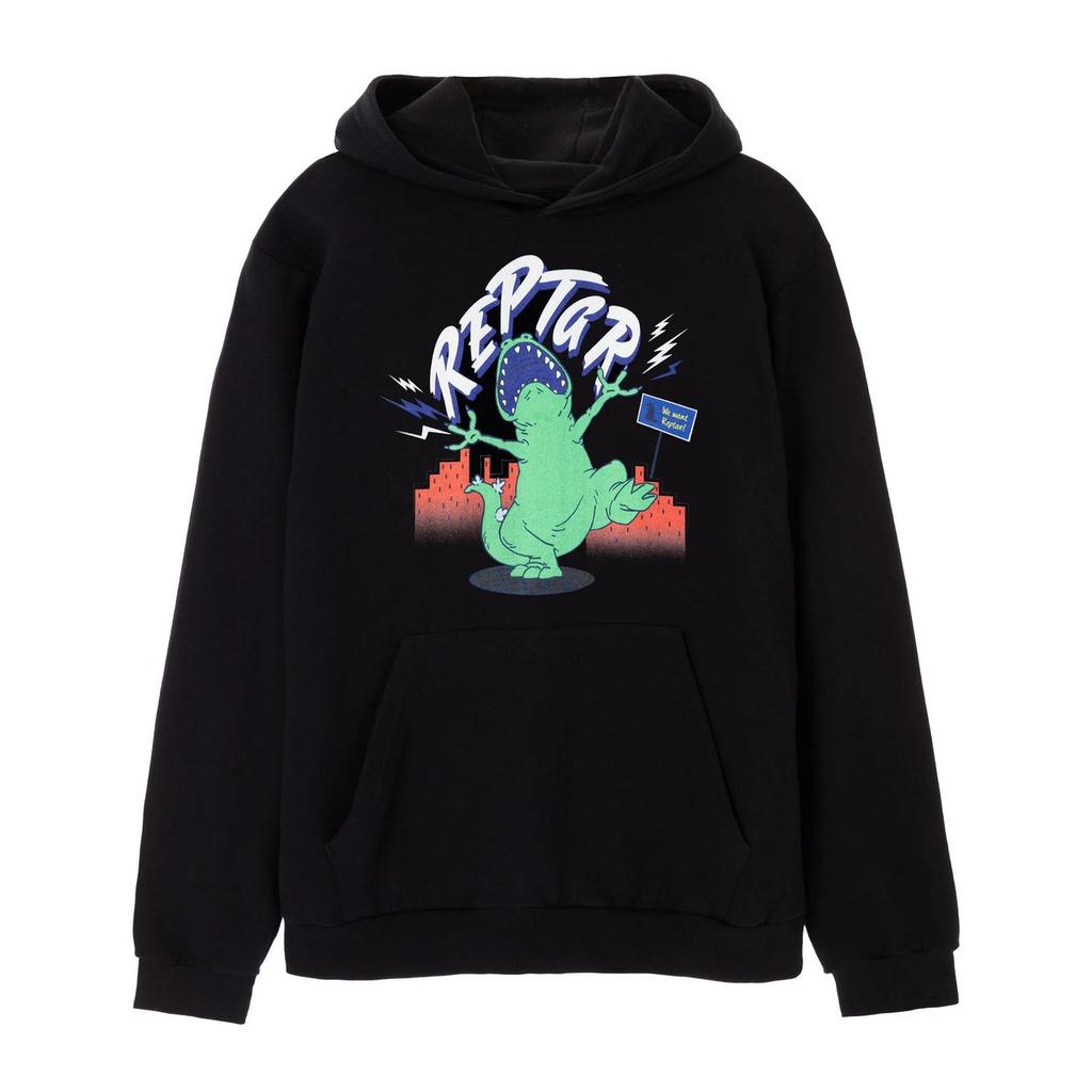 Rugrats Unisex-Erwachsene Roar Reptar Kapuzenpullover