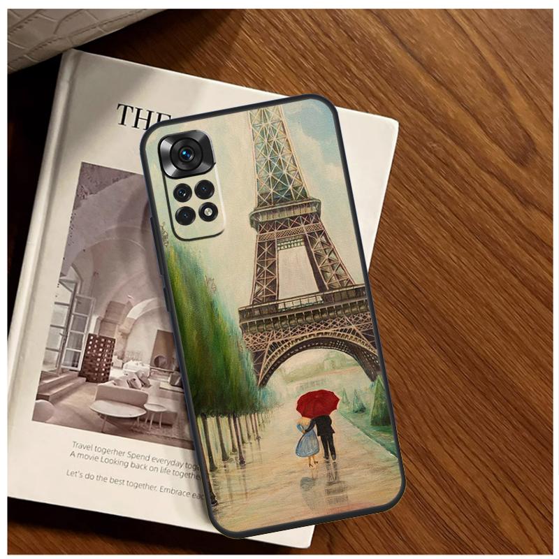 Paris Eiffel Tower Case For Xiaomi Redmi 12 12C 13C 10C 9C Redmi Note 13 12 9 10 11 Pro 9S 10S 11S 12S Cover