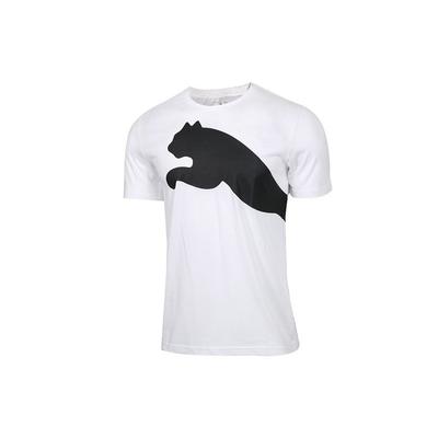 Classic  Cougar Short Sleeve T-Shirt Men Tops White 844614-02