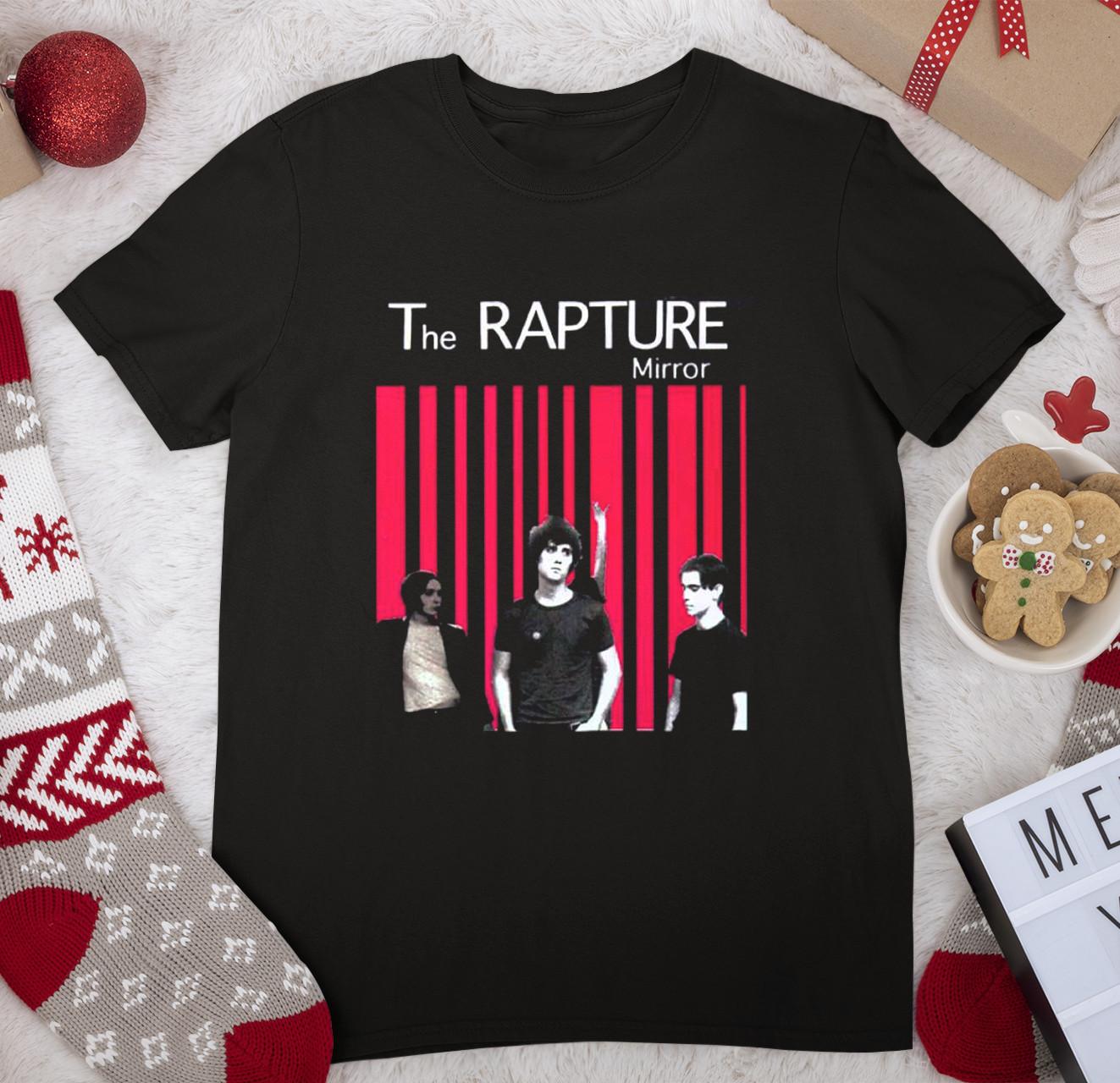 The Rapture Band - Mirror Album Short Sleeve Black All Size Gift Fan OB221 M