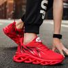 Men's Flame Printed Sneakers Comfortable Running Shoes Outdoor Men Athletic Shoes