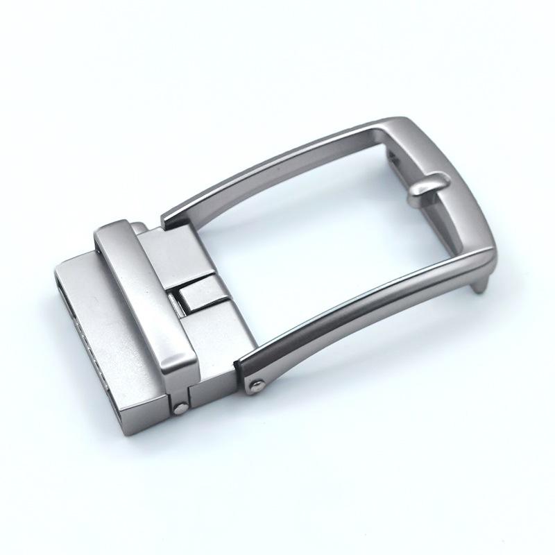 Herren-Business-Knopfkopf 3.5 Legierungsgürtel, Knopfkopf, Herren-Gürtelkopf Lagerware automatische Schnalle