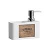 with Sponge Holder Kitchen Soap Dispenser Refillable Bathroom Hand Wash Bottle  Restaurant