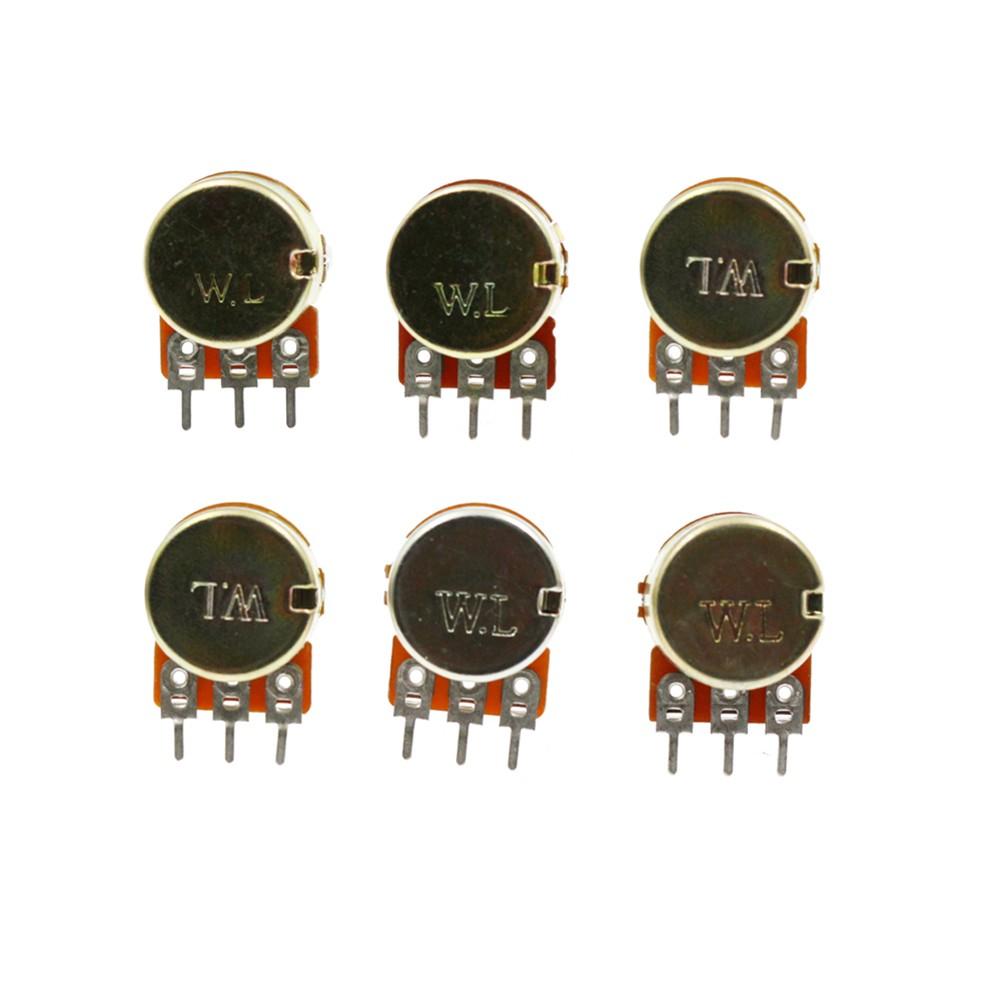 WH148 Single 15mmB1K/2K/5K/10K/20K/50K/100K/250K/500K/1M Potentiometer