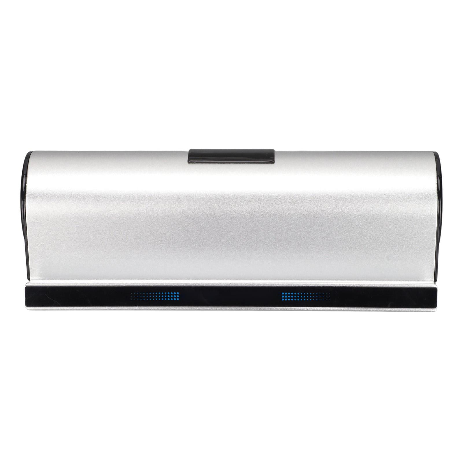 

Bluetooth-динамик стерео с двумя драйверами перезаряжаемый портативный беспроводной держатель динамик для мобильного телефона серебряный