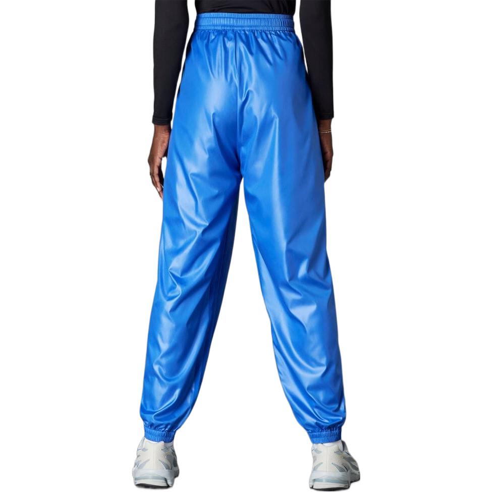 Adidas Originals BLUE VERSION Knitted Sweatpants Women's Blue Moderate Cuffed Pants HK7252