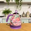 Retro Hand-Painted Luxury Kettle with Temperature Display