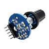 Rotační enkodér Modul s kulatým knoflíkem 5V Digitální potenciometr Kryt otočného knoflíku Vysoká přesnost pro Auto Audio Elektronické zařízení