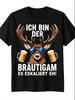 1 Of 1 Jga Groom For Unisex Bachelor Party Bachelorette Crew Neck Tee With Jga Print Slight Stretch Unisex All Tshirt