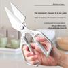 SK5 Heavy-Duty Kitchen Scissors - Multifunctional Stainless Steel Scissors for Chicken, Bone, Fish, and More.