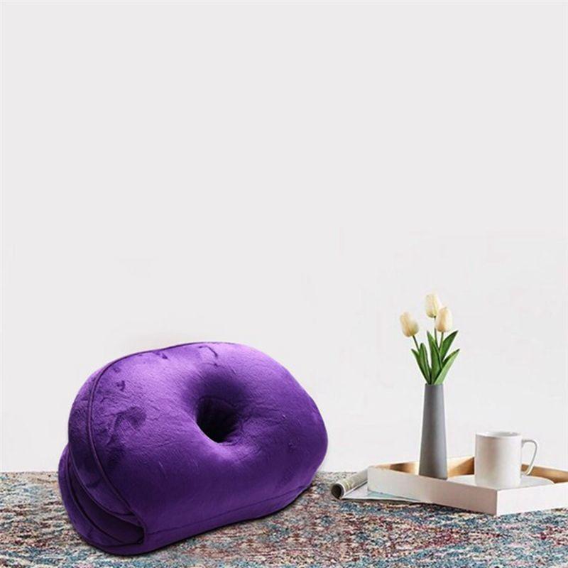 Good-Multifunctional Seat Cushion Pillow Dual Comfort Of Hip Lift Sitting Cushion Beautiful Butt Seat Cushion-Coffee Durable