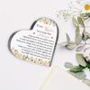 Ladies friendship gift, friend, best friend, colleague; friend birthday Christmas gift ideas, friendship memorial plaque
