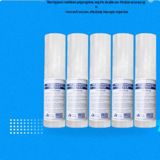 Universelle PP-Baumwollfilterkartusche für industrielle Wasseraufbereitung - 1 Mikron & 5 Mikron P4 Wasserreiniger Vorfilter