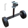 Adjustable String Trimmer Support Wheel Attachment Upgraded Lawn Mower Auxiliary Wheel Suitable for Most Mowers
