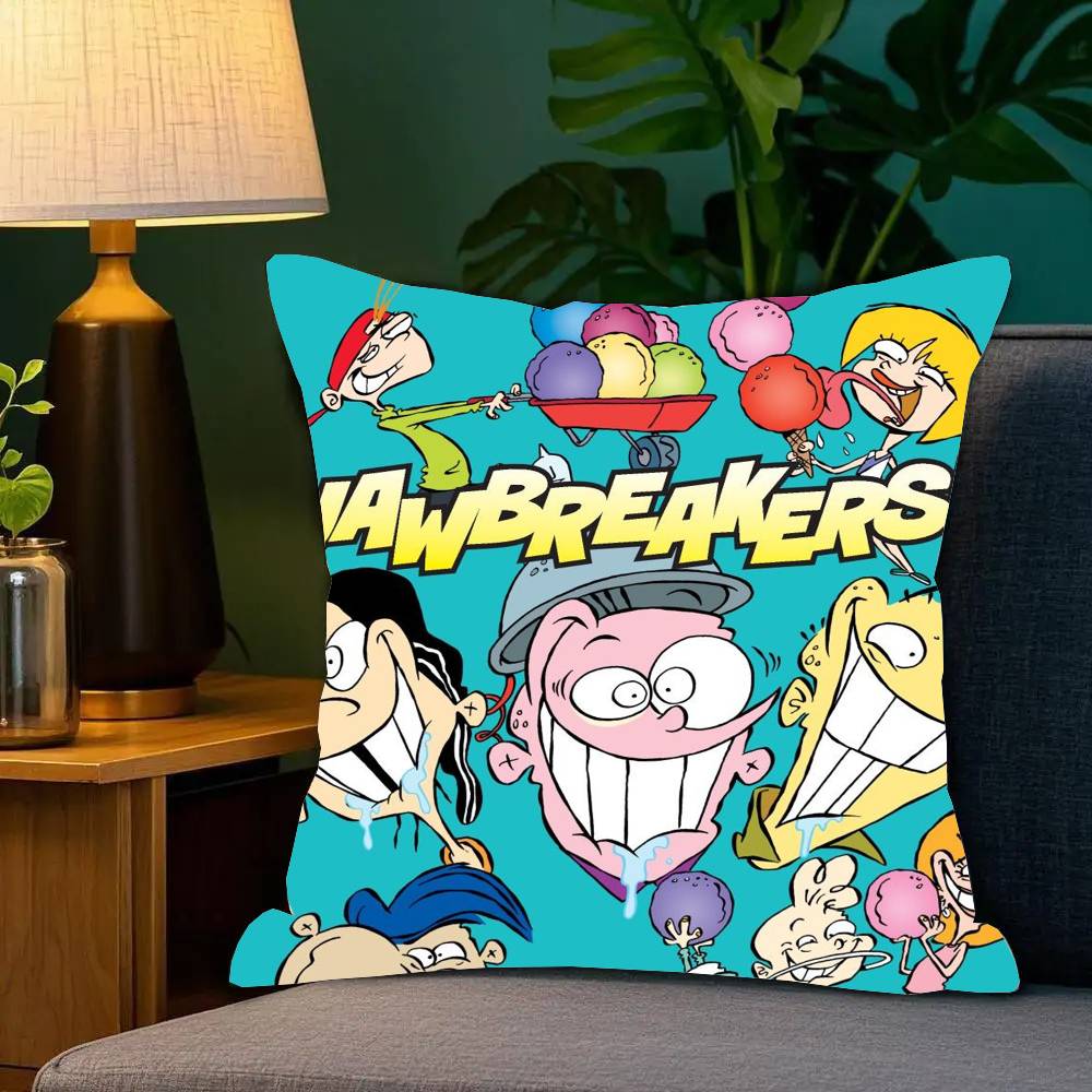 Ed EEdd N Eddy Pillow Case Fashion Square Pillowcase Bedroom Sofa Room Ins Decoration Leisure