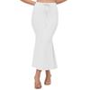 Bureaucrat Saree Shapewear Petticoat For Women Cotton Blended Lycra Body Shaper Peticoat, Long Under Skirt Dress For Sar