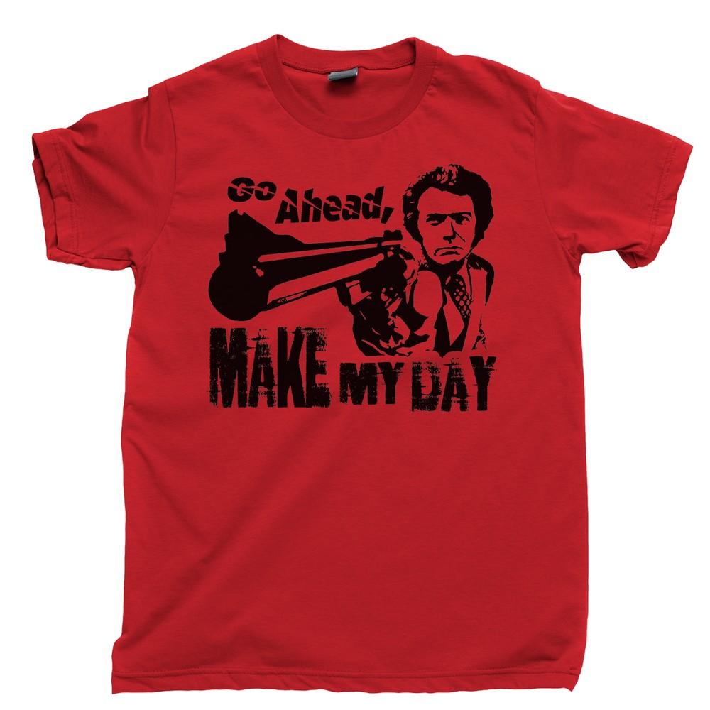 

CLINT EASTWOOD T Shirt Make My Day Unforgiven Gran Torino Outlaw Josey Wales Tee 2XL